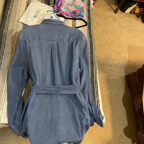 US Polo Assn Ladies Denim dress size XL (never worn) - Picture 7 of 9